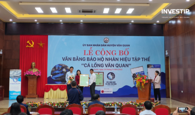 Van Quan district organized a conference to announce the collective brand "Van Quan cage fish"