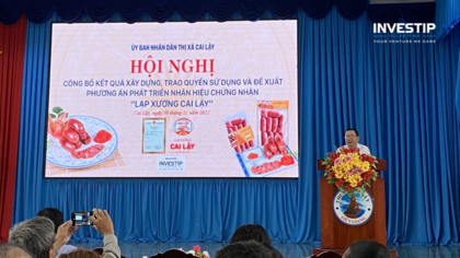 “Cai Lậy Sausage” was granted a trademark protection certification